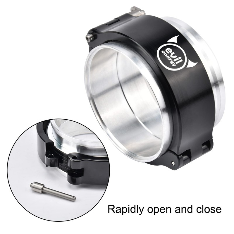 EVIL ENERGY 3.0 V Band Aluminum, Quick Release Intake Intercooler