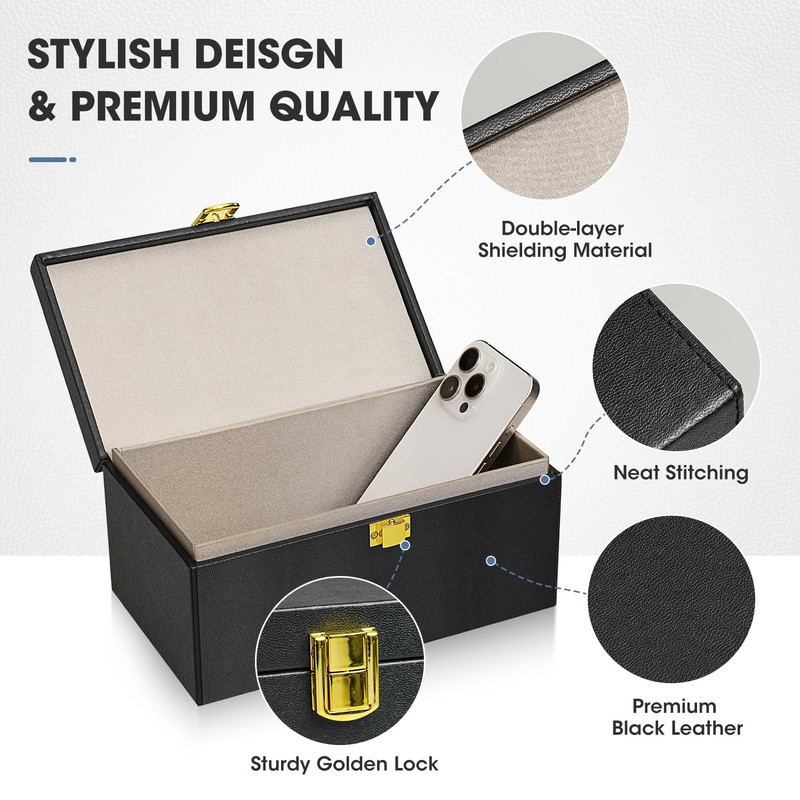 RealPlus | Extra Large | Faraday Box for Car Keys