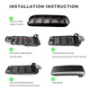 DEYTOP Center Console Cover for Chevy Equinox 2010-2017 Accessories Armrest