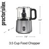 Proctor Silex Durable Electric Vegetable Chopper & Mini Food Processor