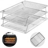 Stainless Steel Stackable Cooling Rack for Baking, 3 Tier 12”x