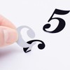 Number Stickers Large Alphabet Waterproof Stickers Letter Stickers Number Stickers