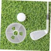 OHPHCALL Golf Hole Cup Set Golfing Training Tool Golf Cups
