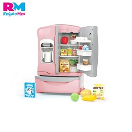Juguete Refrigerador de Cocina para Niñas y Niños con Luz y Sonido, Juguete de Simulación Refri para Cocinar