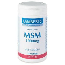 Lamberts MSM 1000mg 120 Tablets