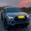 Unbranded 4X Raptor Style Amber LED Lamp Front Grill Light