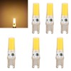 6pcs G9 LED Light Bulb COB Dimmable Professional G9 LED