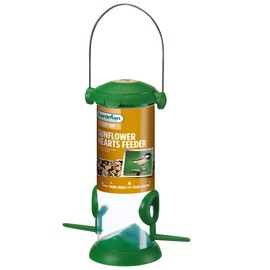 Gardman A04249 Flip Top Sunflower Heart Feeder Bird, Natural, 28.0 cm*8.0 cm*16.0 cm