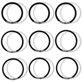 Pirhosigma 18 pcs Bike Washer Bottom Bracket Crank Washer Gasket Spacer Bicycle Flywheel Hub Dia 24 29 30mm Thk 0.1 0.2 0.3 1 2 3mm