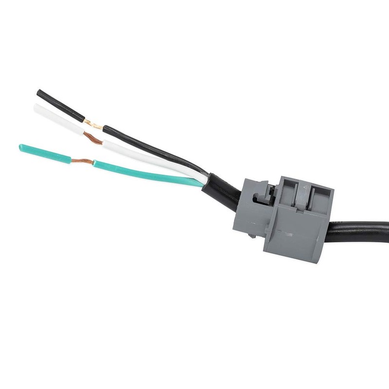 Eastman 69011 Dishwasher 3-Prong Power Cord Kit, 16-Gauge, 5.3 Ft,