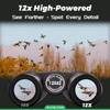 12x42 HD Binoculars for Adults High Powered - Waterproof BAK4