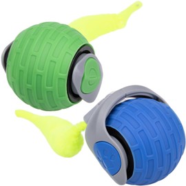 PAONEX Interactive Cat Toys Balls for Indoor Cats, Fast Charging Electric Automatic Moving Cat Hunting Toy for Kittens and Adult Bored Cats, Speedy Tail 2.0 cat Toy