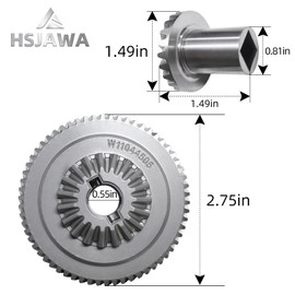 W11192794 Mixer Attachment Gear Hub Kit Compatible with KitchenAid W11192794 Replacement 4159643 4161403 9703905 9703907 W11175138