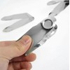 2PCS Silver Stainless Steel Strawberry Huller Fruit Stem Remover Home