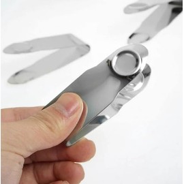 2PCS Silver Stainless Steel Strawberry Huller Fruit Stem Remover Home Kitchen Tools for Cherry Tomato 2.8 * 1 Small in Size,Easy to Use,Fruit and Vegetable Tools,Kitchen and Dining,Corers and Pitters