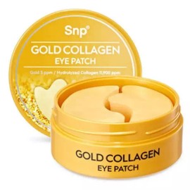 SNP 아이 패치 골드 콜라겐 눈가 눈밑 미간 60매 SNP Eye Patch Gold Collagen Eye Area 60 Sheets