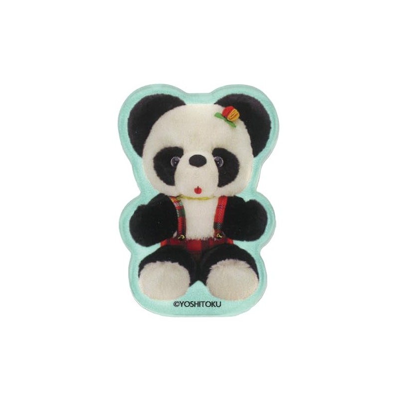 Tsujisel Yoshitoku Plush Acrylic Sticker Sitting Panda