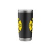 Firefighter Fire Dept. Badge Design Stainless Steel Insulated Tumbler
