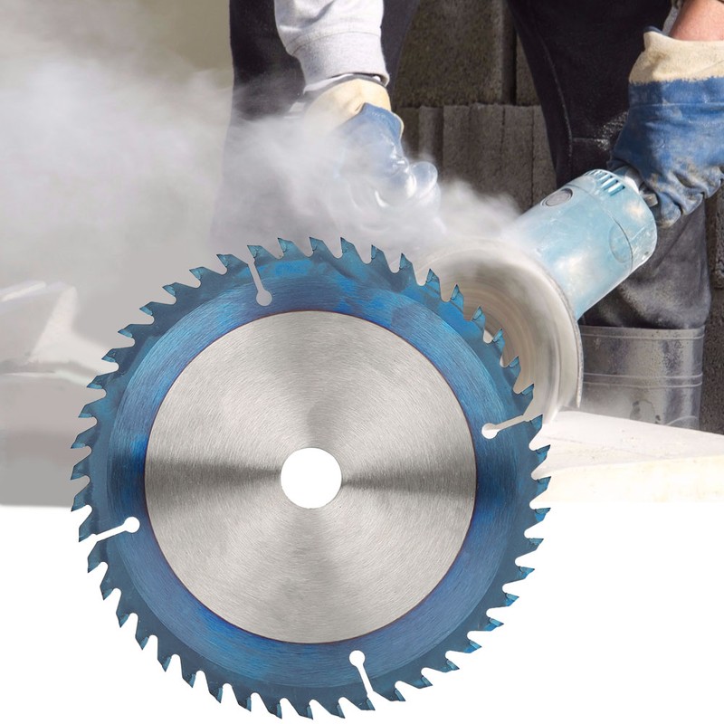 Blue Coating Circular Saw Blade Wood Cutting Blade Disc for