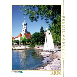 CALVENDO Puzzle Wasserburg on Lake Constance, 1000 Pieces Jigsaw Puzzle High, 1000 Pieces, Laying Size 48 x 64 cm, Photo Puzzle for Happy Hours