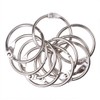 kuou 20 Pcs Metal Book Rings, Loose Leaf Binders Book