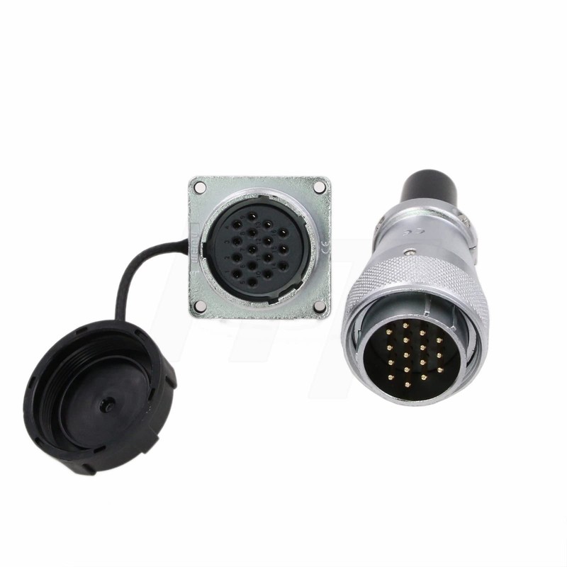 HangTon WS28 16 Pin Aviation Circular Power Connector 10A Male