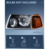 Nilight Headlight Assembly Compatible with 2001 2002 2003 2004 2005