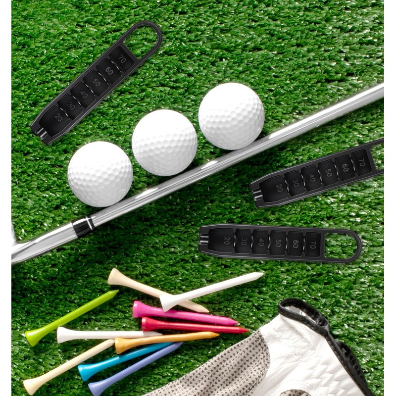 ValueBargain Golf Tee Height Setter, 3 Pcs Precision Adjustable Golf