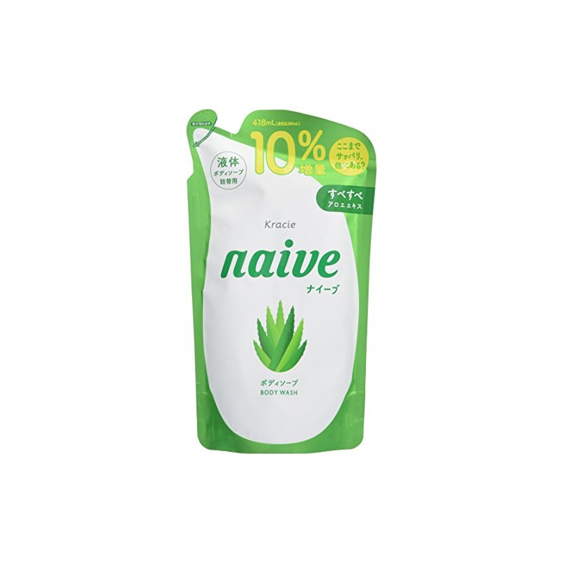 Naive Body Soap Refill (Aloe) 10% Increased