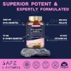 Totaria Suplemento Inositol Mujeres Vitamina Folato Complejo Mioinositol Chiroinositol Proporción
