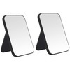 Nutair 2Pcs Desktop Makeup Mirror, 8-Inch Portable Princess Mirror,Table Desk
