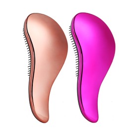 Detangling HairBrush for Tangle Free Hair - Best Glide Thru Detangler Brush for Women, Girls and Kids for Wet, Dry, Fine, Afro, Thick, Wavy, Curly or Thin Hair Types