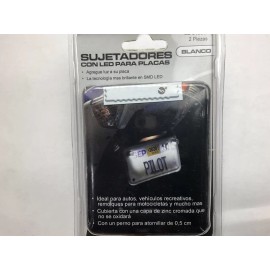 Pilot CZ-3100W 2 PC, Lighted License Plate Bolt Kit, 12V, Thread 3/16"