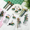 Sayglossy 10 Sets Dumpster Fire Pen Gifts for Coworker Positive