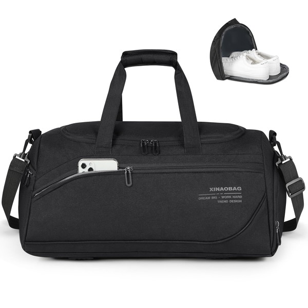 Maleta Deportiva hombre 35L Bolsa de Deporte Gym con Compartimento