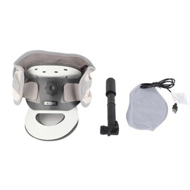 Dispositivo inflable de tracción cervical para el cuello - Estirador de cuello ajustable para aliviar el dolor - Tecnología de tracción profesional - 