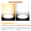 Facon 3 Inch LED RV Puck Light Full Aluminum Recessed