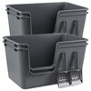 Taysisiter Large Open Top Cat Litter Pan with High Side,