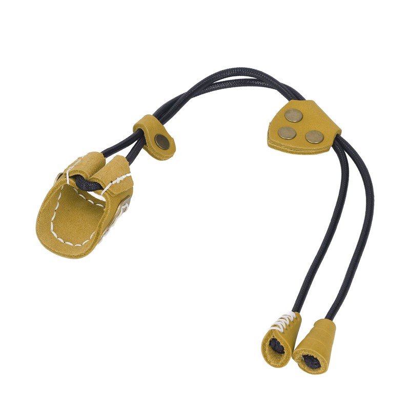 Archery Leather Finger Guard Comfortable Regulating Ergonomic Simple Use Archery