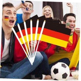 Kisangel Handheld Flags England Country Flag Small Flags Patriotic Flags for Party Festival Home Dec