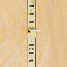 Brass Shelf Standard, 36" length