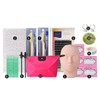 Eyelash Extension Mannequin Head Kit Eye Pads Lashes Tweezers Lash
