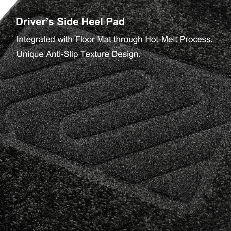 WENNEBIRD Superior Carpet Floor Mats for 2024-2026 Ineos Grenadier, 0.6-Inch