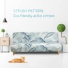Funda elástica para sofá sin brazos, funda de futón estampada,