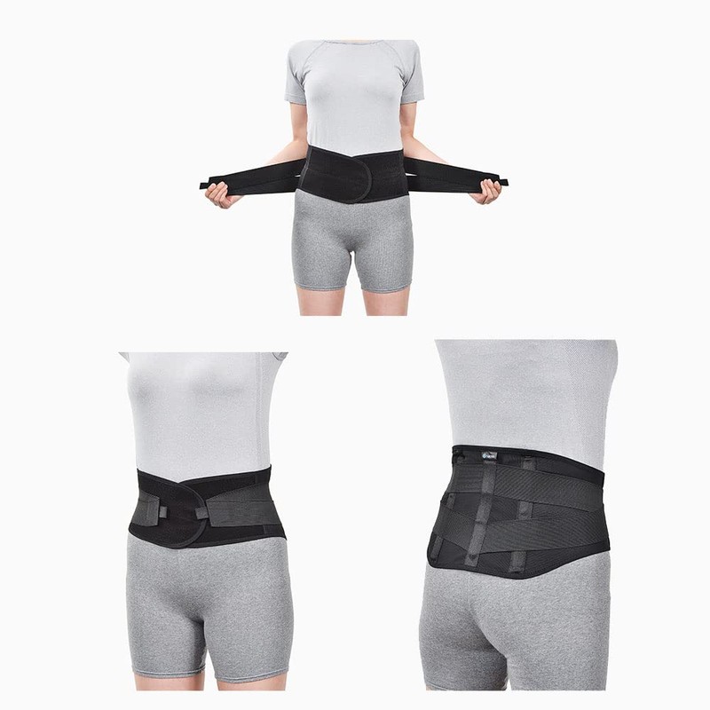 Lower back is easy! Lumbar supporter for telework L size,