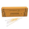 EcoGreen® - Caja con 500 cotonetes, fabricados de bambú, 100%