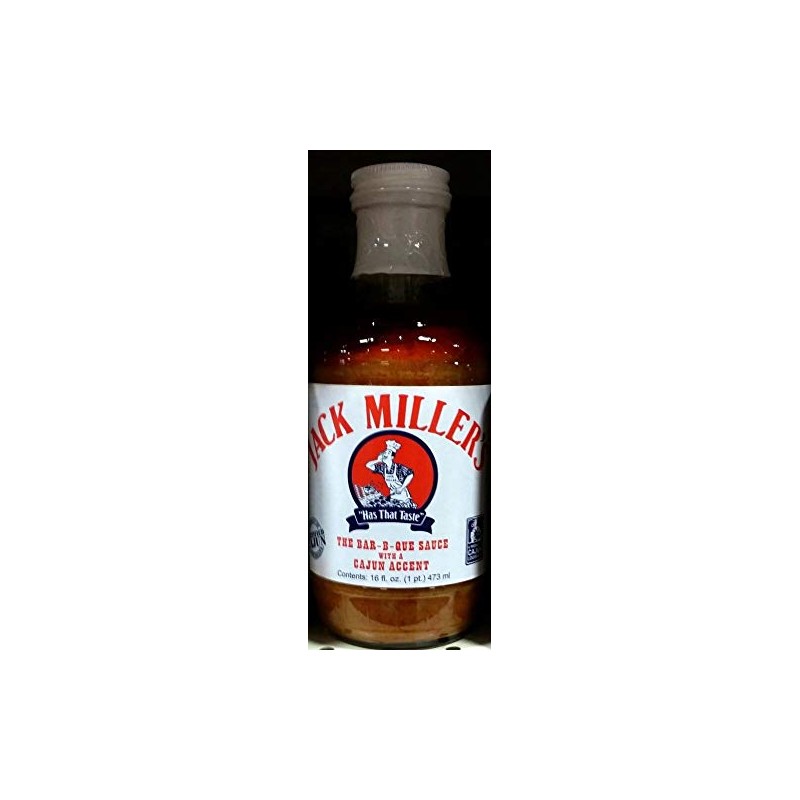 Jack Miller's Bar-B-Que Sauce 16 Oz (Pack of 3) by