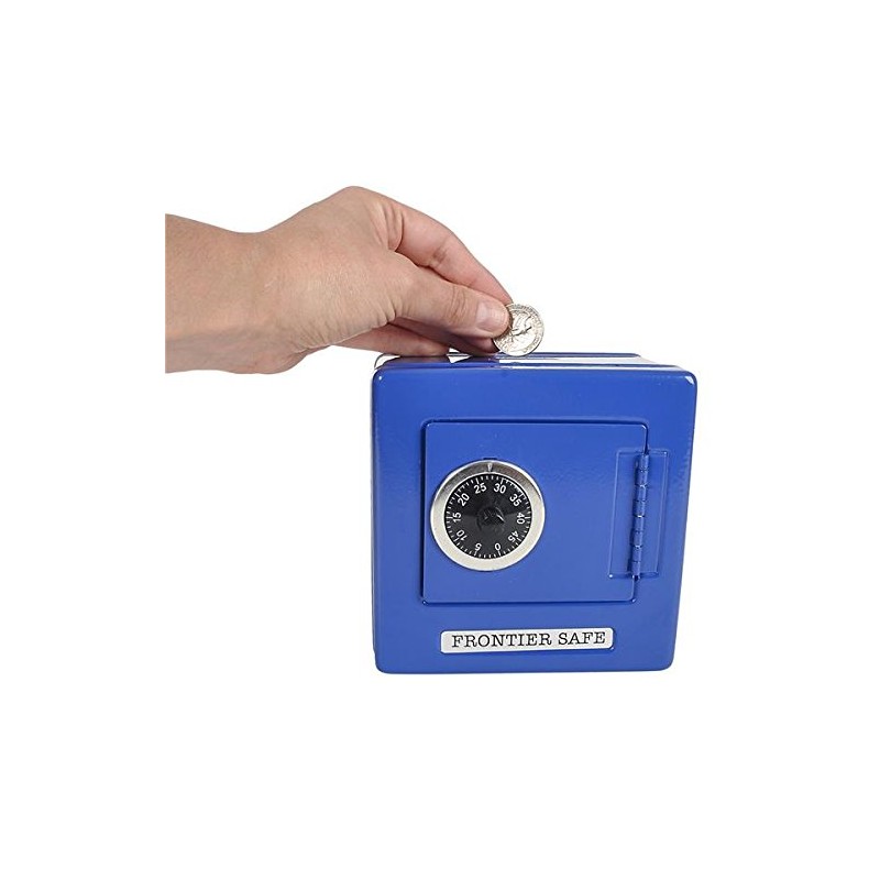 Rhode Island Novelty 6" Frontier Combination Safe Bank