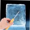 LABRIMP Ice Tool Hotel Ice Chipper Bar Set Ergonomic Wood