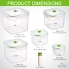 Lasting Freshness 11 piece Vacuum Seal Food Storage Containers with
